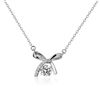 Image 2 : 1 CT GRA CERTIFIED MOISSANITE 925 SILVER NECKLACE