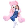 Image 1 : NEW GIANT IKASA PINK 78 INCH TEDDY BEAR