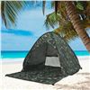 Image 1 : NEW CAMO AUTOMATIC POP-UP SUNSCREEN TENT