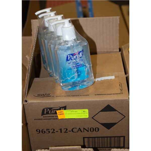 PURELL HAND SANITIZER CASE OF 12 EXPIRY JUNE 2023