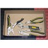 4 PC MASTERCRAFT SET CRECENT WRENCH,