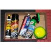 FLAT OF AUTOMOTIVE CLEANING PRODUCTS AND