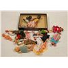 LOT ASSORTED VINTAGE MINIATURE DOLLS