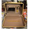 Image 1 : 1950S SINGER 301A PORTABLE SEWING MACHINE W/PEDAL