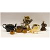 Image 1 : ELEPHANT LOT INCLUDING CANDLE HOLDER JUG