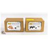 TRICERATOPS & STEGASAURUS SOAPSTONE CARVING KITS