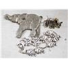 Image 1 : ELEPHANT BELT BUCKLE, BROOCH & BRACELET