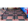 Image 1 : NEWLY ASEMBLED FULL METAL KING BED FRAME
