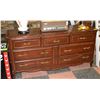 7 DRAWER DRESSER * HAS REAR CORNER DAMAGE *