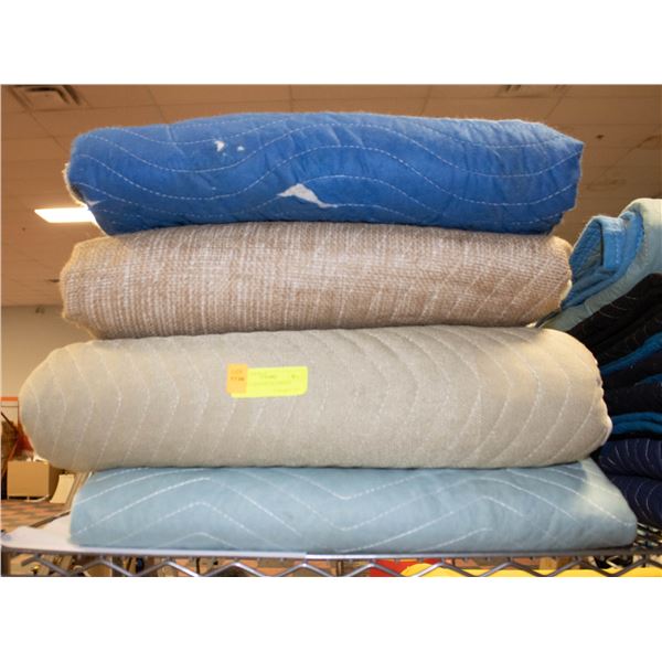 SET OF 4 MOVING BLANKETS