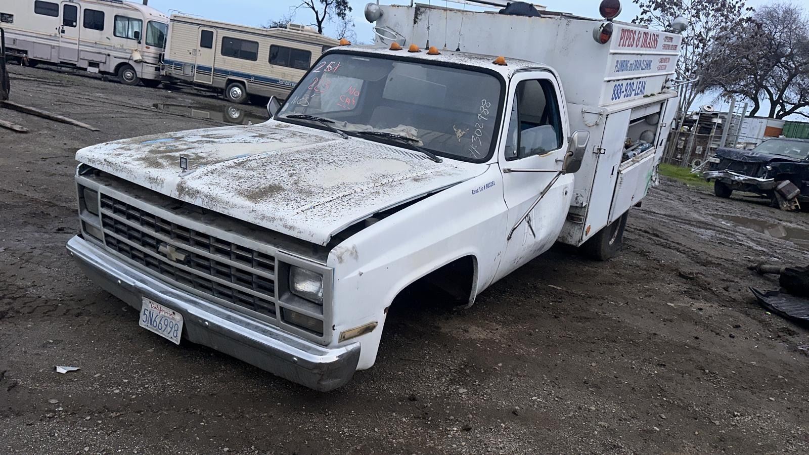 1989 CHEVROLET RV 3500