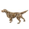 Image 2 : Ornate Irish Setter Dog Doorstep Bronze c. 1950's