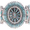 Image 2 : c. 1960-70 Zuni J.S. Bellson Needlepoint Bracelet