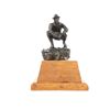 Image 2 : "Miner Panhandling," Bronze Sculpture by Greer