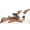Image 13 : C. 1950 Kwakuitl Jimmy Joseph Double Raven Totem