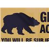 Image 5 : Grizzly Bear Warning Sign from Canada