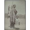 Image 2 : Kiowa Mother w/ Papoose Child Photograph c. 19th C