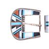 Image 2 : Zuni Pawn Multi-Stone Inlay Ranger Buckle Set