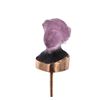 Image 7 : 19th C. Purple Tourmaline Bust 9K Gold Stick Pin