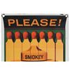 Image 2 : Smokey Bear U.S. Forest Service Porcelain Sign