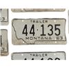 Image 8 : Montana State License Plate Collection c 1963 (21)