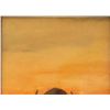 Image 3 : M. J. Edison Buffalo on the Open Plains Watercolor