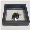 Image 2 : SILVER BLACK ONYX  PENDANT (~WEIGHT 11.29G)