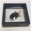 Image 2 : SILVER BLACK ONYX  PENDANT (~WEIGHT 10.73G)