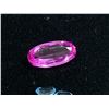 Image 3 : MIXED GEMSTONES, INCLUDING: OVAL AMETHYST, PAIR OF ALMANDINE GARNET, 6 OVAL BLUE TOPAZLAB GROWN