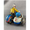 Image 4 : Tin Motorcycle w/Side Car In Original Box