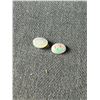 Image 2 : AAA Crystal Opal. 2pcs. - 1.540ct. Oval Cut - Untreated - Ehiopia. Plenty Of Play Of Colour