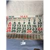 Image 2 : Large 1930 Mathew & Company Insurance Vancouver BC Seymor Calendar. Approx. 21" x 28 1/2"