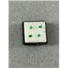 Image 2 : Natural Emerald. 0.695ct. 4 Pcs Oval Cut - I Clarity-Untreated. Brazil