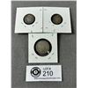 Image 2 : 3 - 1902 Canadian Coins. 5cent, 10cent & 25cent