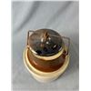 Image 2 : Vintage Stoneware Jug w/ Lid & Metal Clasp. Approx. 10" Tall