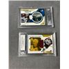Image 2 : Lot Of 2002-03 NHL Collector Cards In Protectors. Joe Sakic, Dany Heatley & Ilya Kovalchuk