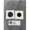 Image 2 : 1832 USA Penny & 1865 USA 2 Cent Coin