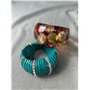 Image 2 : 4 Bracelets & Beaded Magnetic Necklace