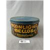 Image 1 : Hard To Find 1920's Moonlight Mellos Marshmellow Tin. Patterson Candy Co. Toronto Canada, Approx. 10