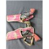 Image 2 : Nice Vintage Cowgirl Lot.. Purse, 2 Toy Pistols with Pink Holsters