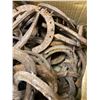 Image 2 : Box Lot of Old Horseshoes. No Shipping