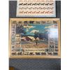 Image 3 : A 24 x 37 Picture of Horses + A 24 x 31 Picture of Cows