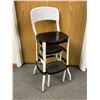 Image 1 : Vintage Kitchen Step Stool/Chair. NO SHIPPING