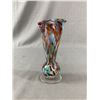 Image 1 : A very Nice 7" Tall Hand Blown Multi Colour Vase