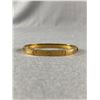 Image 1 : Lovely Oval Shaped Replica Cartier Bangle. Marked 750 Cartier © 0L4783 + Hallmarks. In Good Conditio