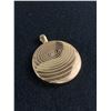 Image 2 : Amega AM Pendant, Gold tone Titanium Energie Pendant with Chain + Original Case
