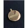 Image 2 : Amega AM Pendant, Gold tone Titanium Energie Pendant with Chain + Original Case