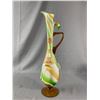 A 1965 Murano Glass Wine Ewer 19" Talll Blown Glass