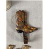 Image 2 : A Vintage Western Lot Coat Rack, Bell, etc.