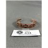 Image 1 : First Nations Solid Copper Cuff Bangle